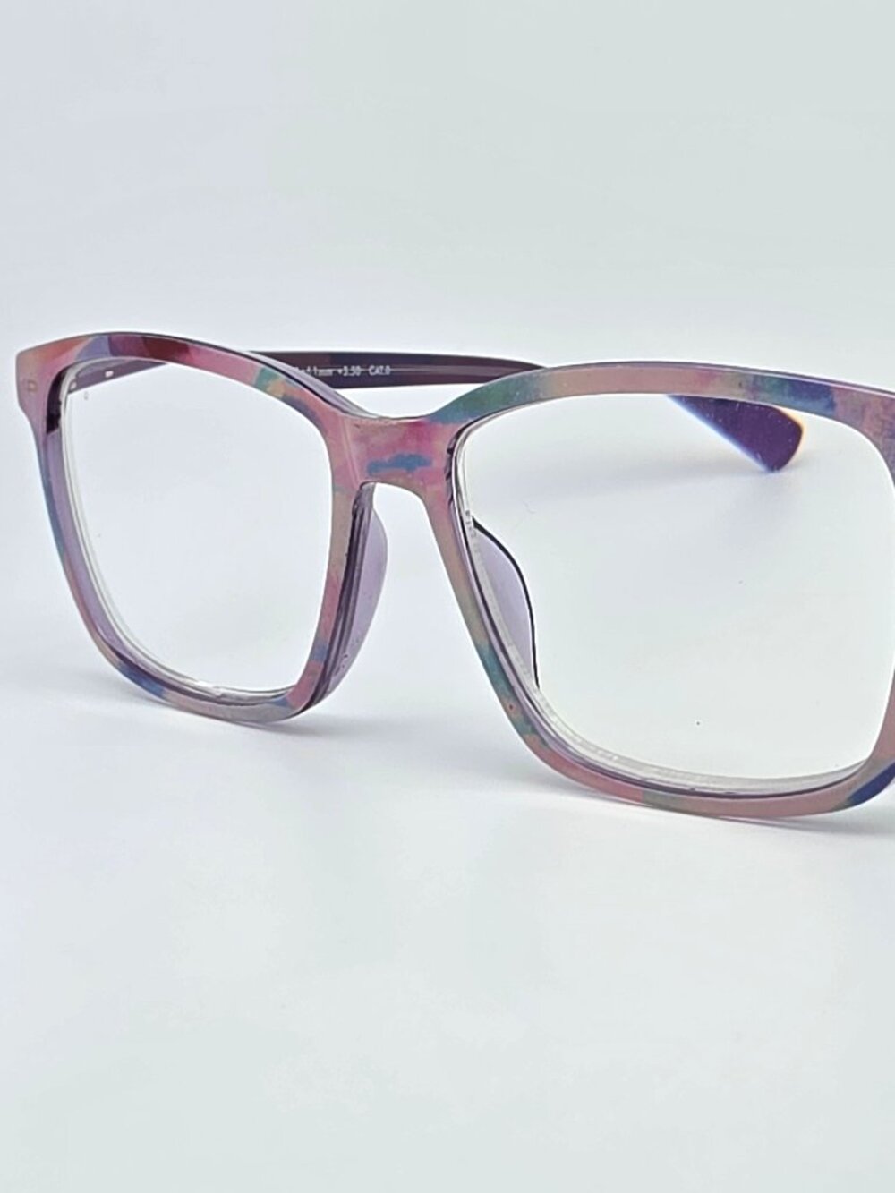 Prive Revaux The Lacy WOI +3.50 Violet Purple Blue Light Reading Glasses 54mm